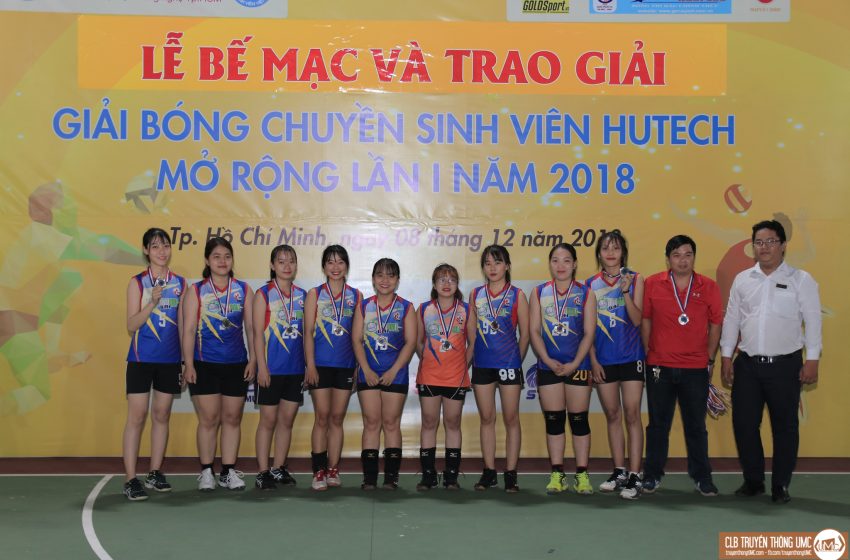  Sự trở lại đầy ấn tượng của các “Cô gái vàng” trong mùa giải “Bóng chuyền sinh viên Hutech mở rộng lần thứ 1 năm 2018”