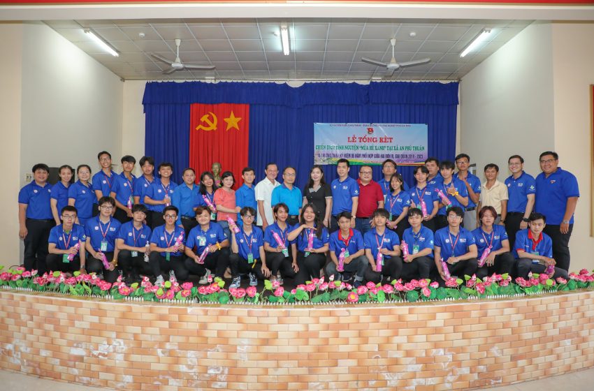  Tổng kết 05 năm thực hiện chiến dịch tình nguyện Mùa hè xanh tại Huyện Châu Thành, tỉnh Đồng Tháp