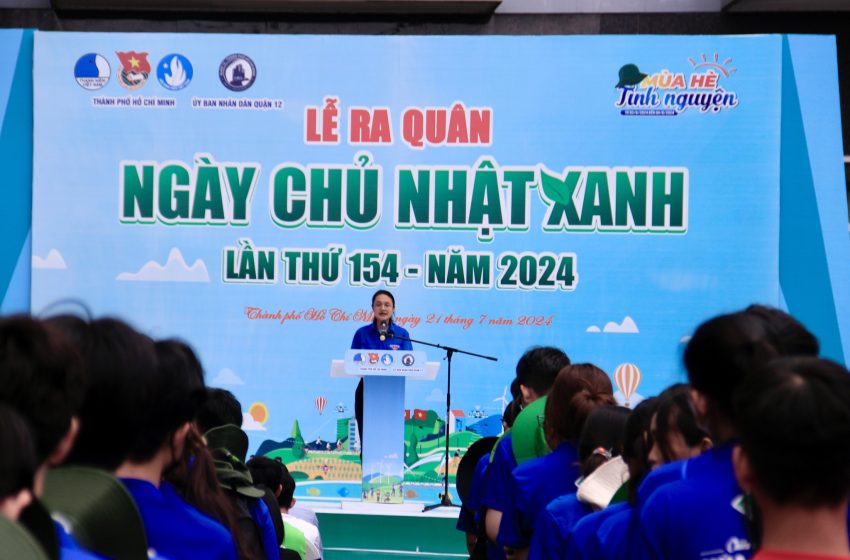  SÔI NỔI RA QUÂN NGÀY CHỦ NHẬT XANH LẦN THỨ 154 – NĂM 2024