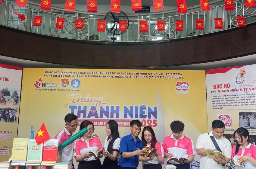  Sinh viên IUH tích cực tham gia chương trình “Đọc sách vì tương lai”