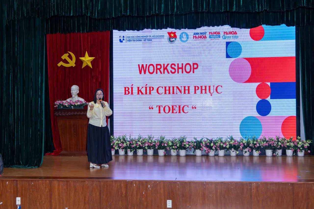 ✨ WORKSHOP “KỸ NĂNG THỰC HIỆN BÀI THI TOEIC” ✨