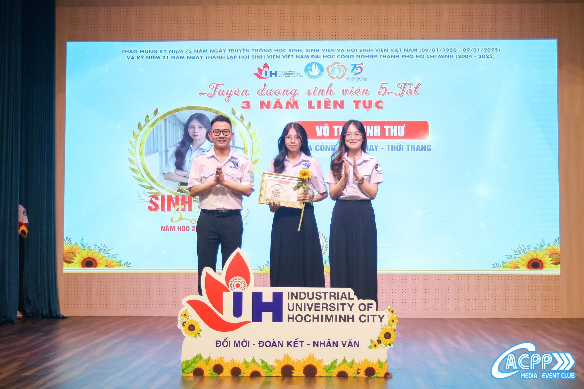 BÀI TUYÊN DƯƠNG SINH VIÊN TIÊU BIỂU THÁNG 4/2026 DANH HIỆU SINH VIÊN 5 TỐT CẤP THÀNH PHỐ